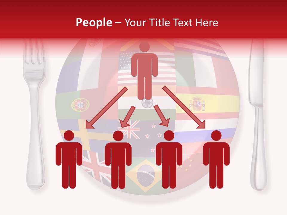 Gastronomic Tourism British PowerPoint Template