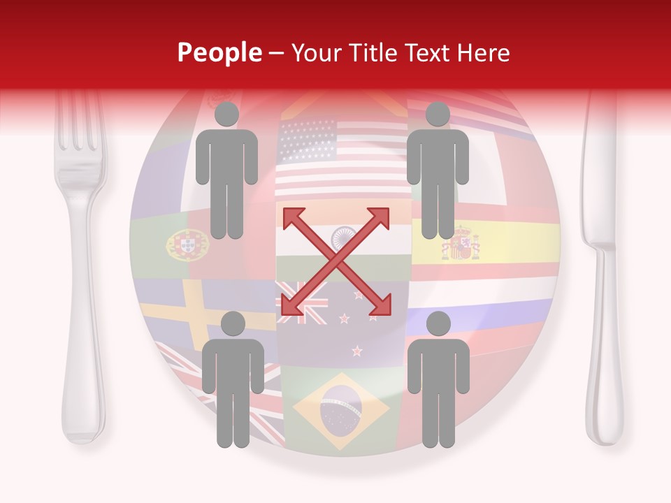 Gastronomic Tourism British PowerPoint Template