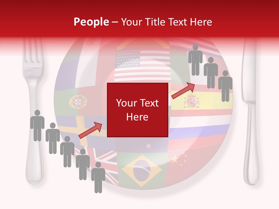 Gastronomic Tourism British PowerPoint Template