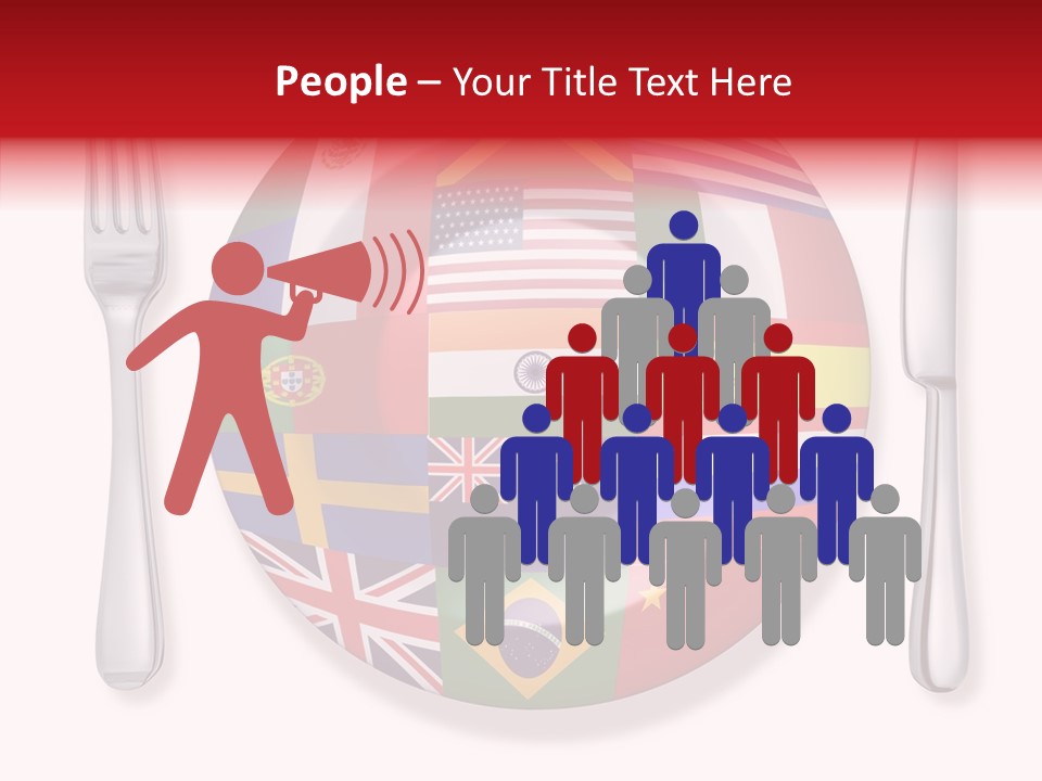 Gastronomic Tourism British PowerPoint Template