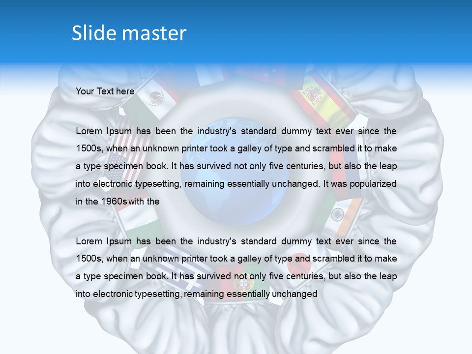 Chinese Food Italian Food Eats PowerPoint Template