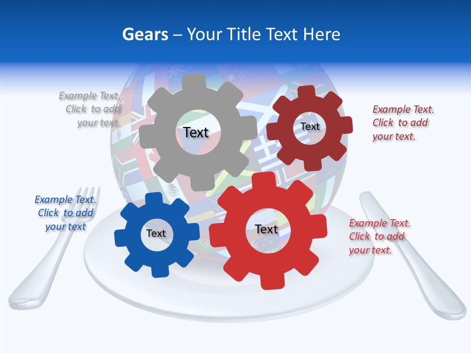 Chinese Cooking Food International PowerPoint Template