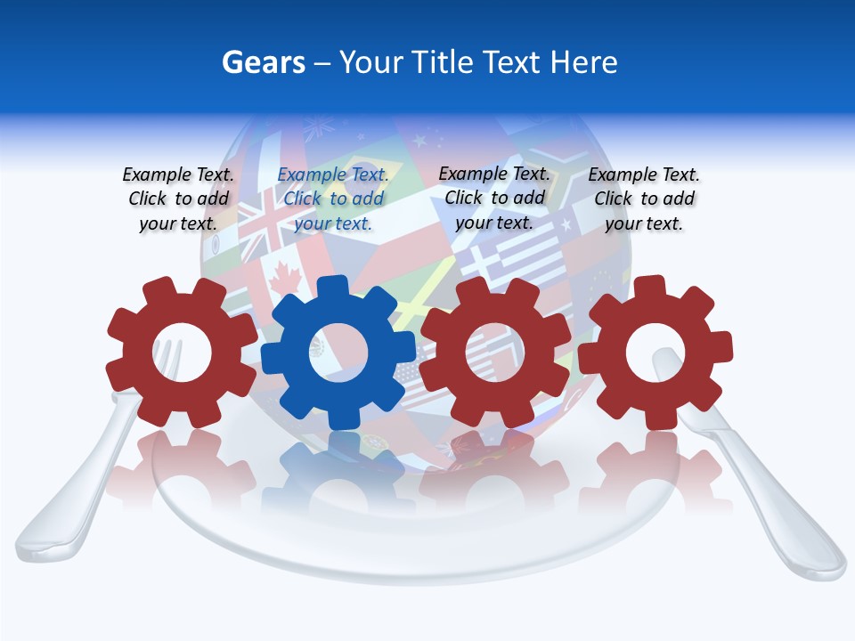 Chinese Cooking Food International PowerPoint Template