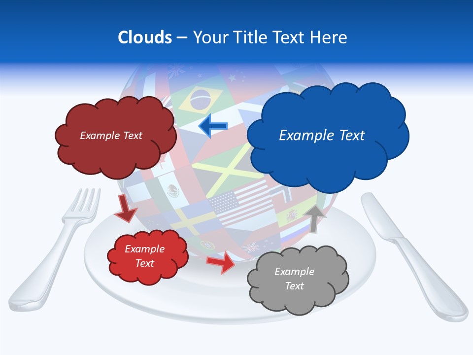 Chinese Cooking Food International PowerPoint Template
