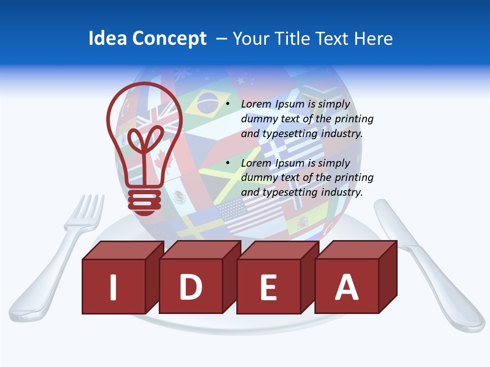 Chinese Cooking Food International PowerPoint Template