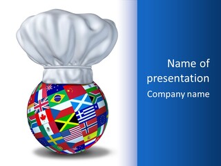 French Flavor Uniform PowerPoint Template