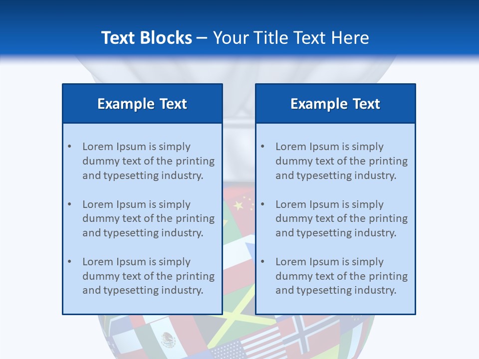 French Flavor Uniform PowerPoint Template