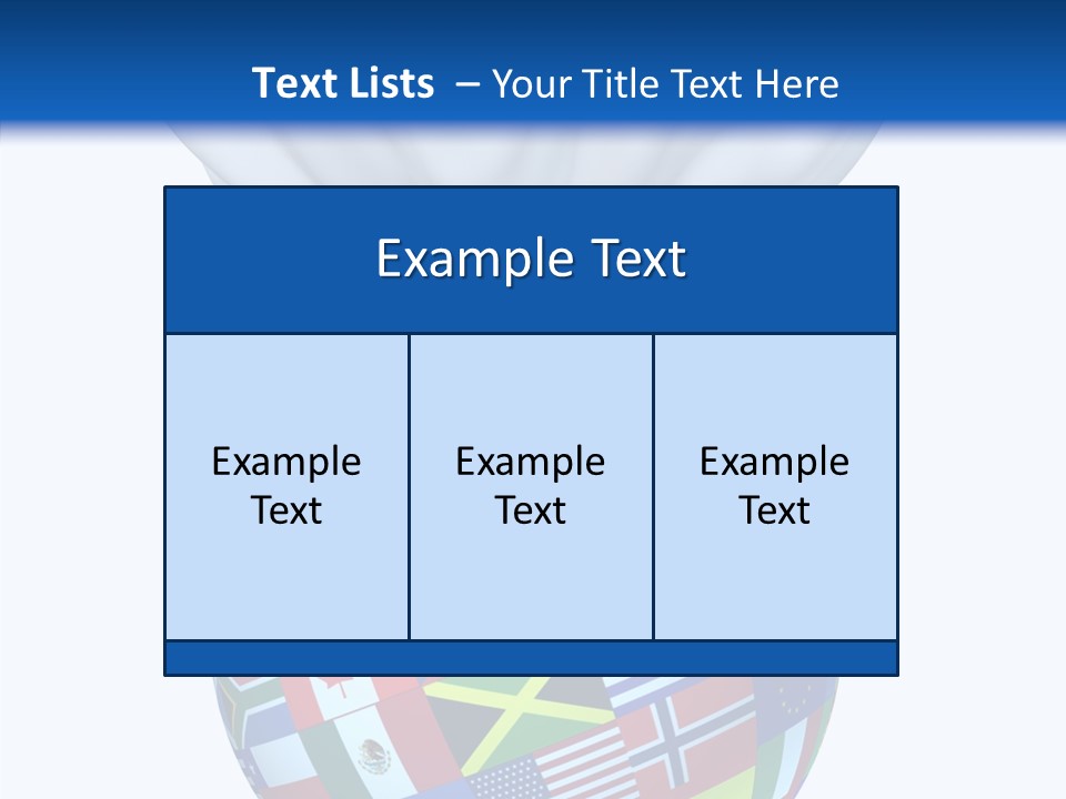 French Flavor Uniform PowerPoint Template