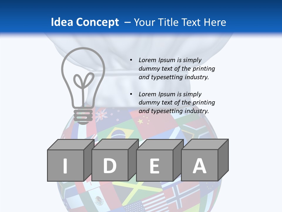 French Flavor Uniform PowerPoint Template