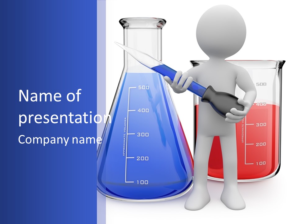 Medicine Education Worker PowerPoint Template