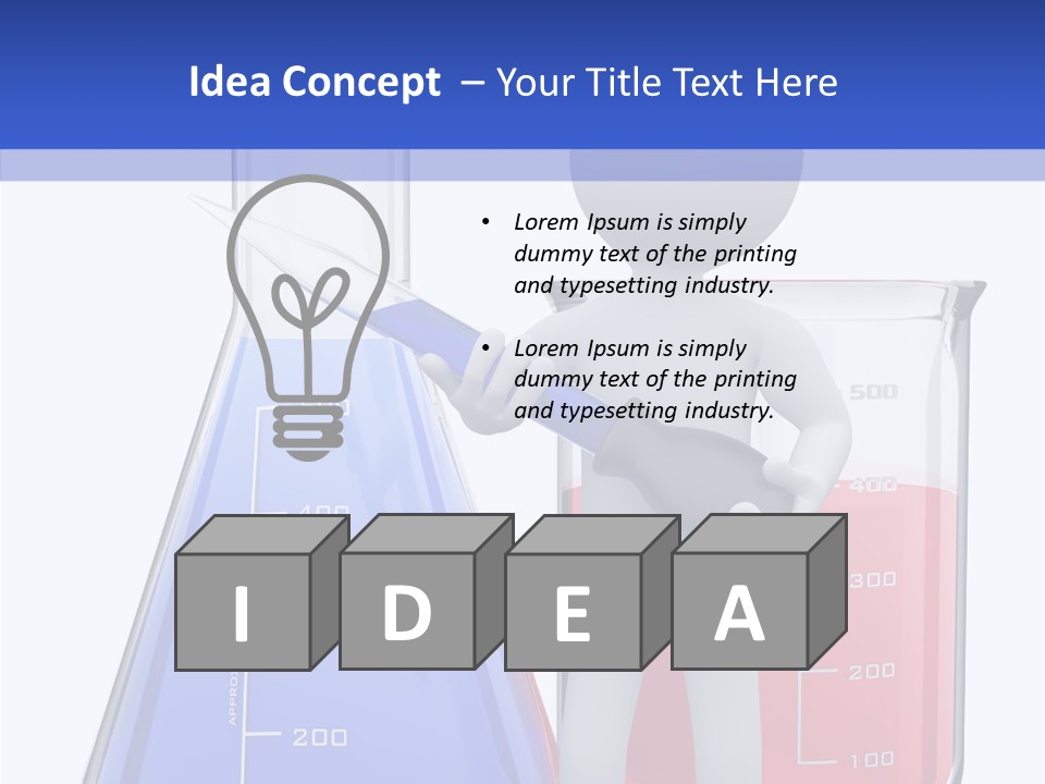 Medicine Education Worker PowerPoint Template
