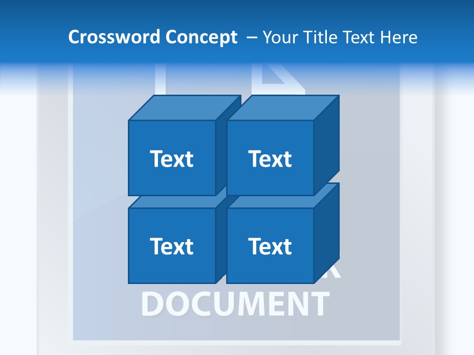 Business Mark Check PowerPoint Template