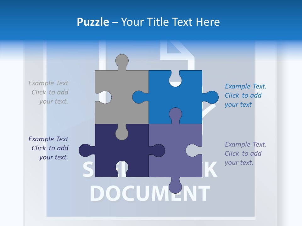 Business Mark Check PowerPoint Template