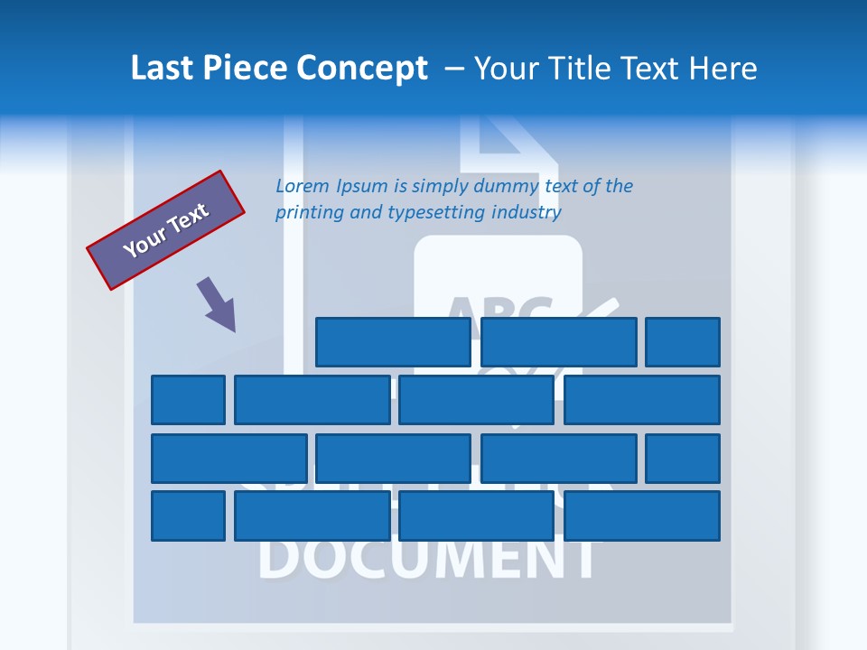 Business Mark Check PowerPoint Template