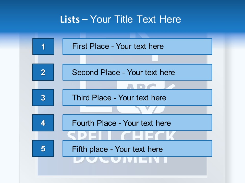 Business Mark Check PowerPoint Template