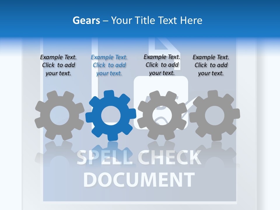 Business Mark Check PowerPoint Template