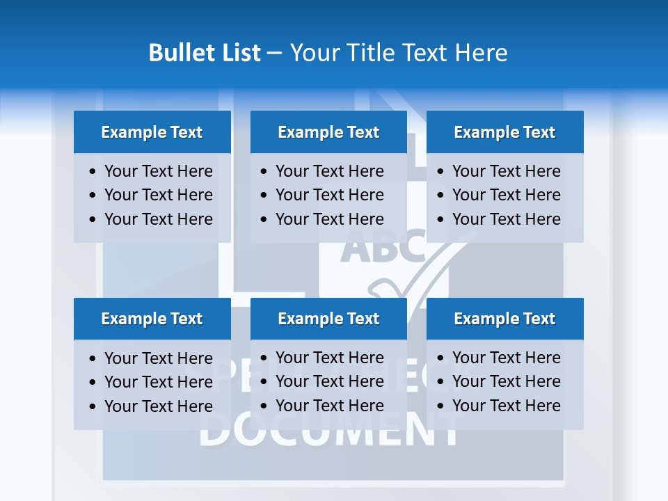 Business Mark Check PowerPoint Template