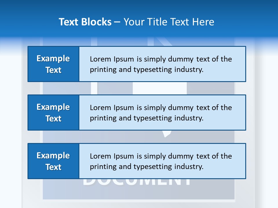 Business Mark Check PowerPoint Template