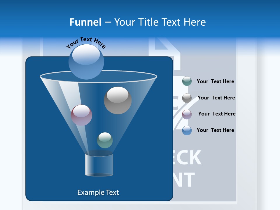 Business Mark Check PowerPoint Template