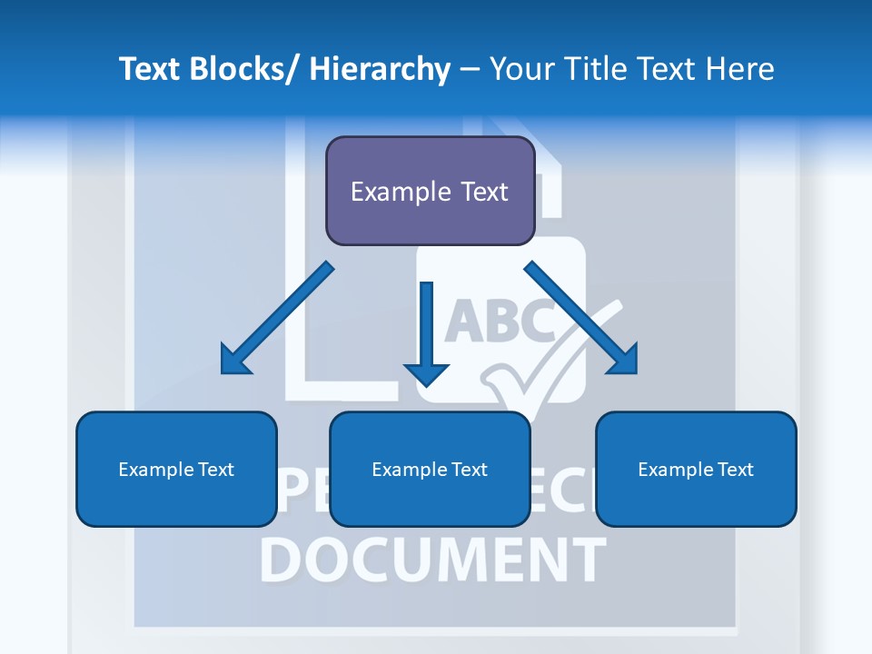 Business Mark Check PowerPoint Template