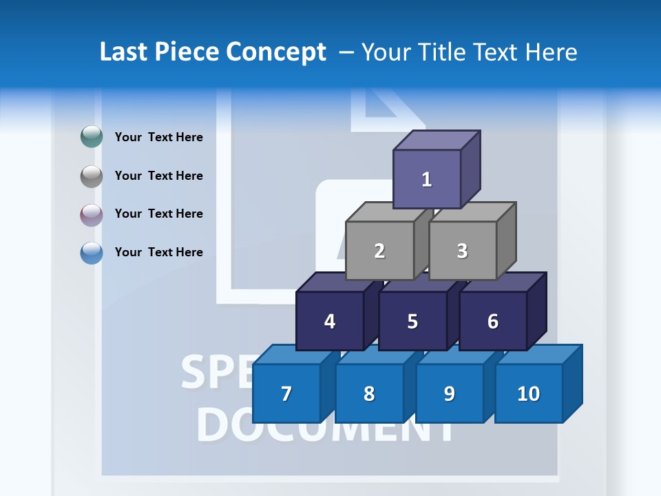 Business Mark Check PowerPoint Template