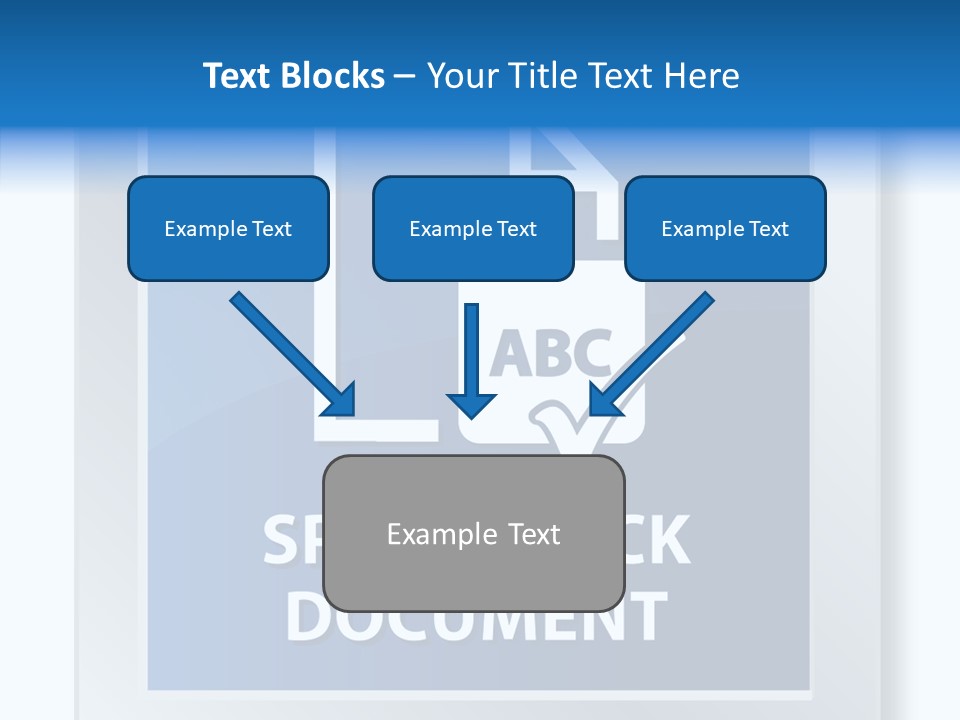 Business Mark Check PowerPoint Template