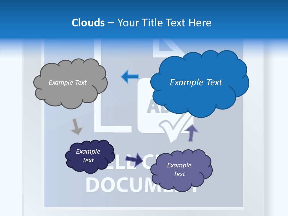 Business Mark Check PowerPoint Template