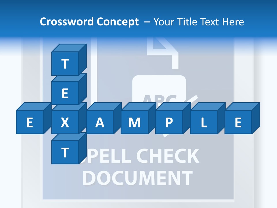 Business Mark Check PowerPoint Template