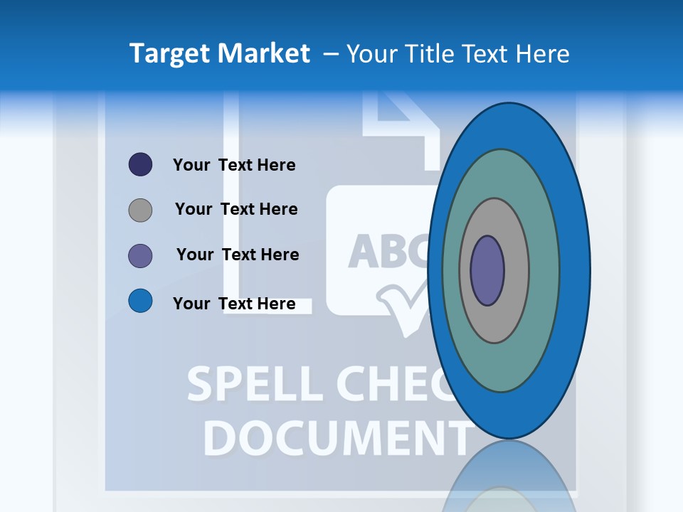 Business Mark Check PowerPoint Template
