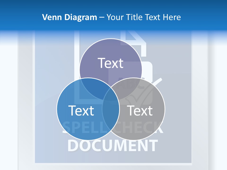 Business Mark Check PowerPoint Template