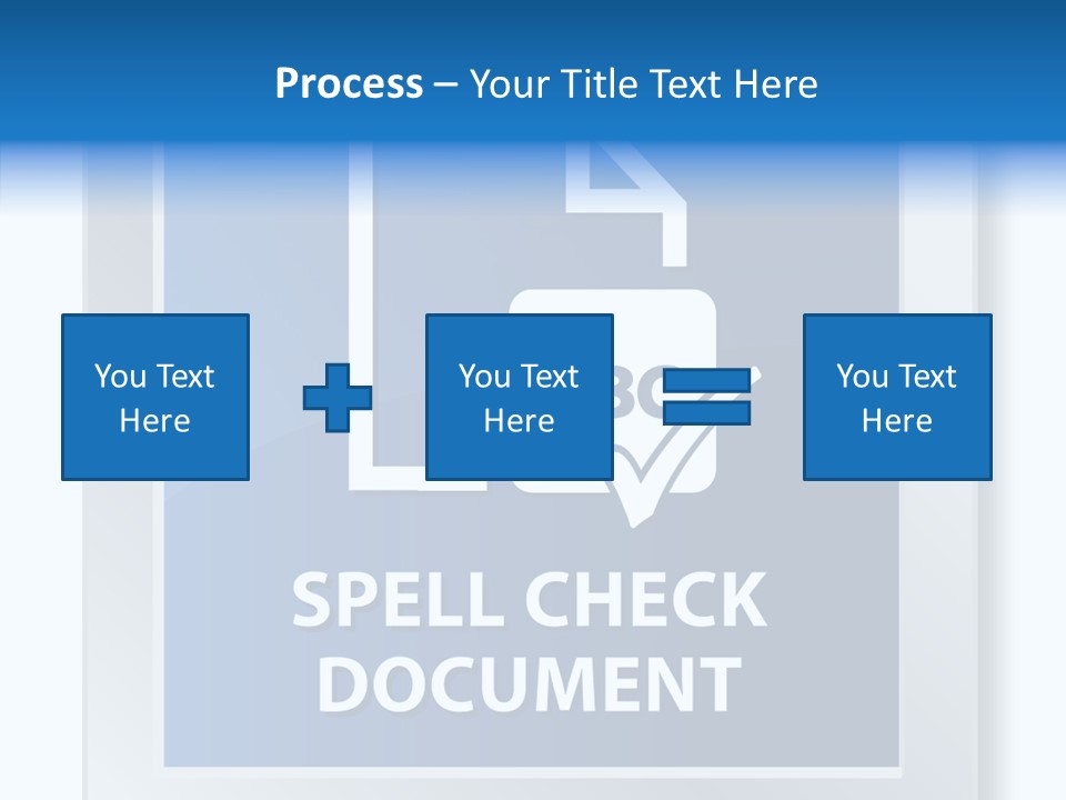 Business Mark Check PowerPoint Template