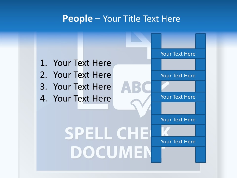 Business Mark Check PowerPoint Template