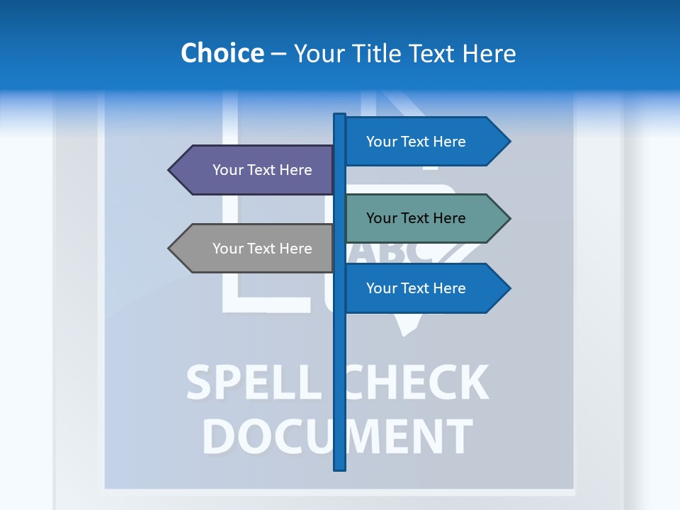 Business Mark Check PowerPoint Template