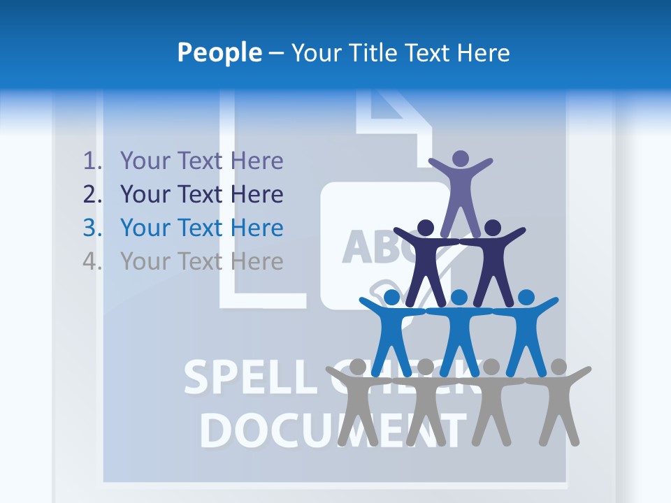Business Mark Check PowerPoint Template