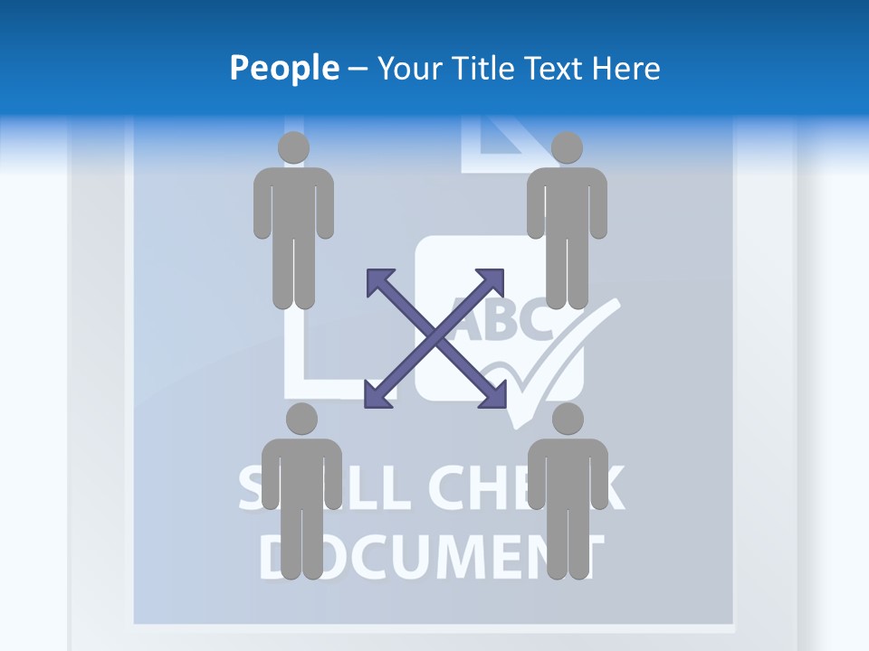 Business Mark Check PowerPoint Template