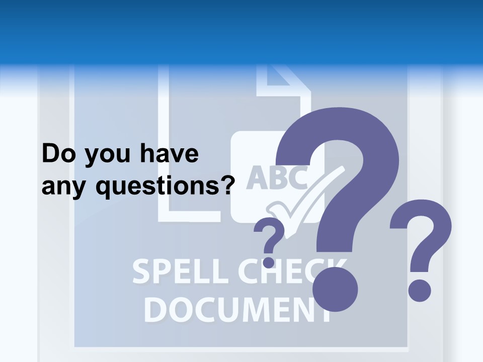 Business Mark Check PowerPoint Template