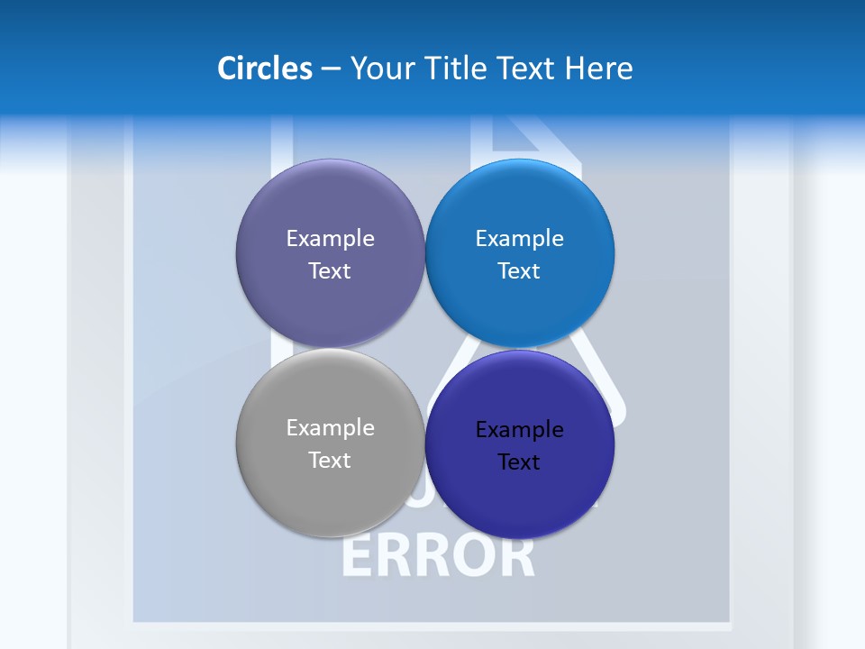 Error Development Process PowerPoint Template