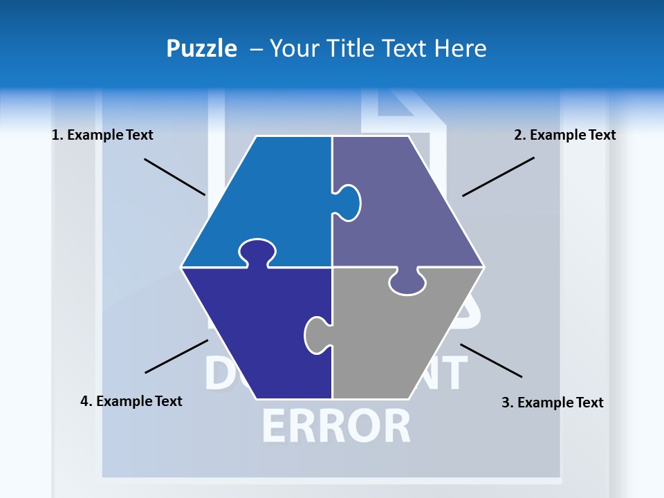 Error Development Process PowerPoint Template