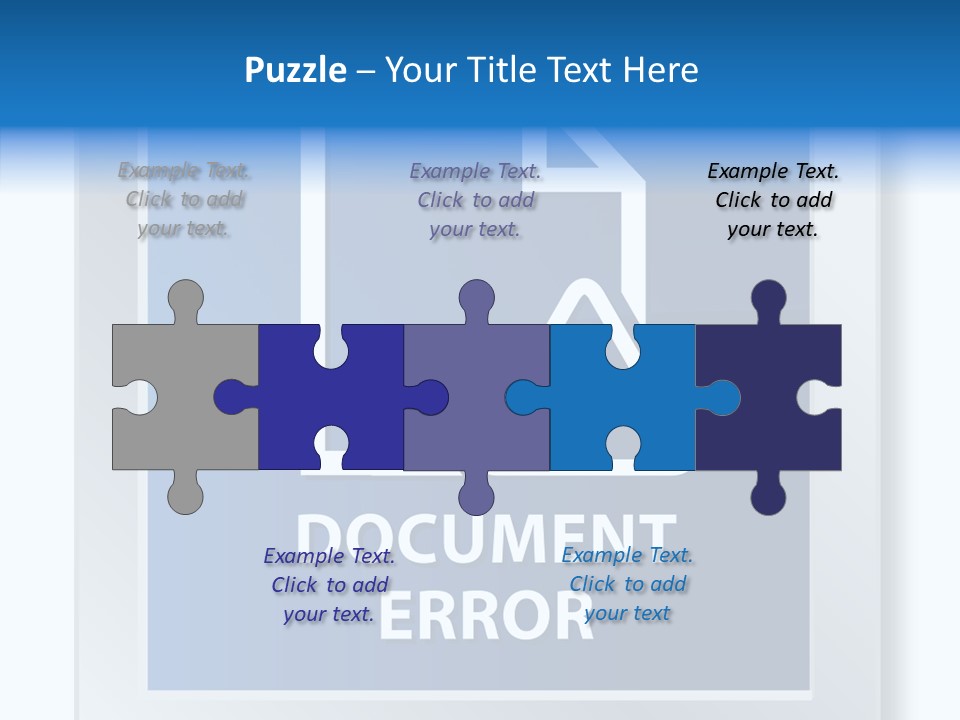 Error Development Process PowerPoint Template