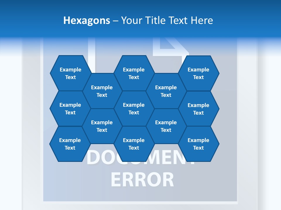 Error Development Process PowerPoint Template