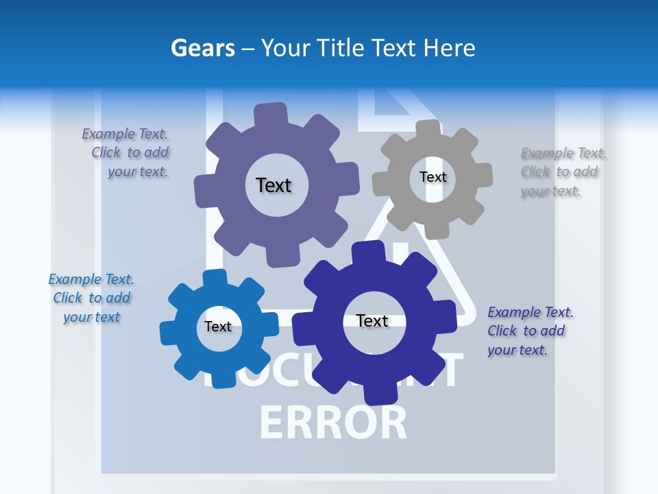 Error Development Process PowerPoint Template