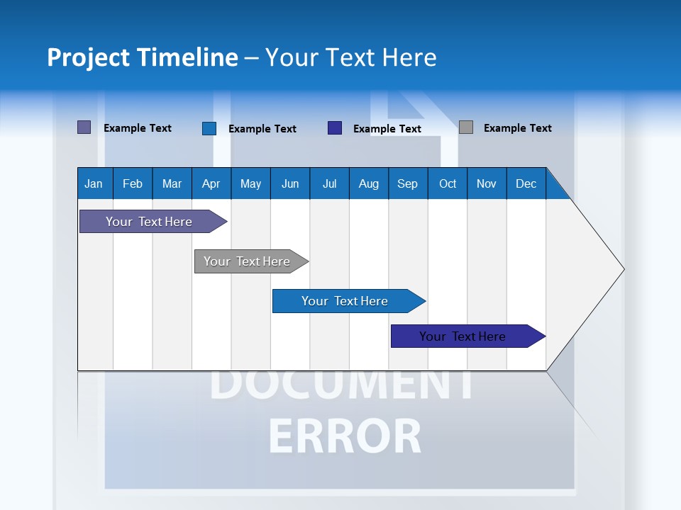 Error Development Process PowerPoint Template