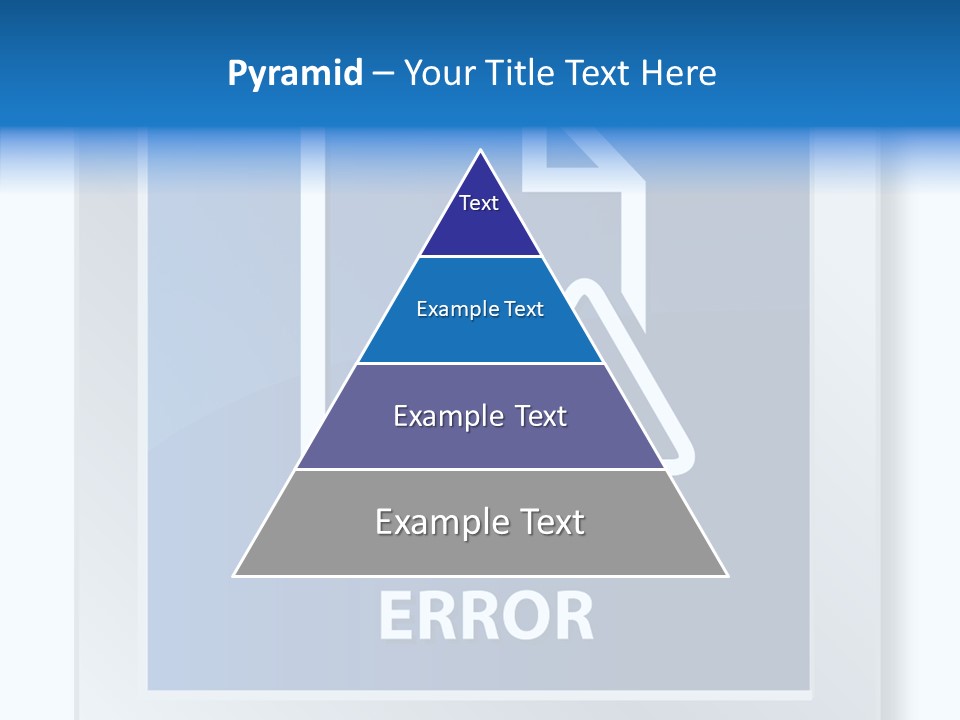 Error Development Process PowerPoint Template