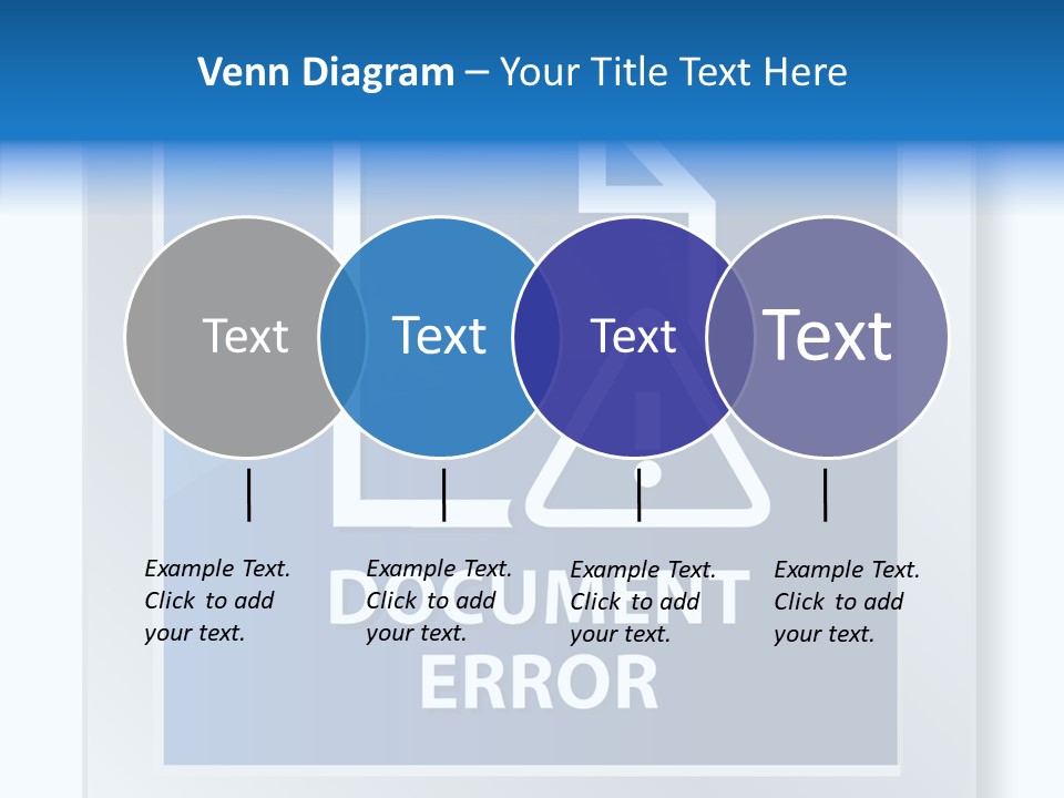 Error Development Process PowerPoint Template