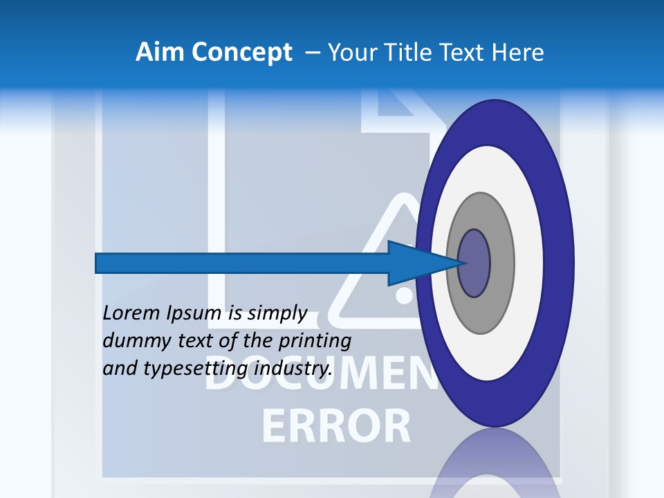 Error Development Process PowerPoint Template