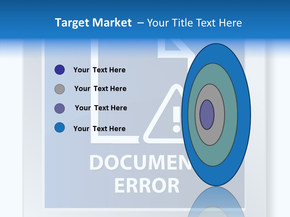 Error Development Process PowerPoint Template