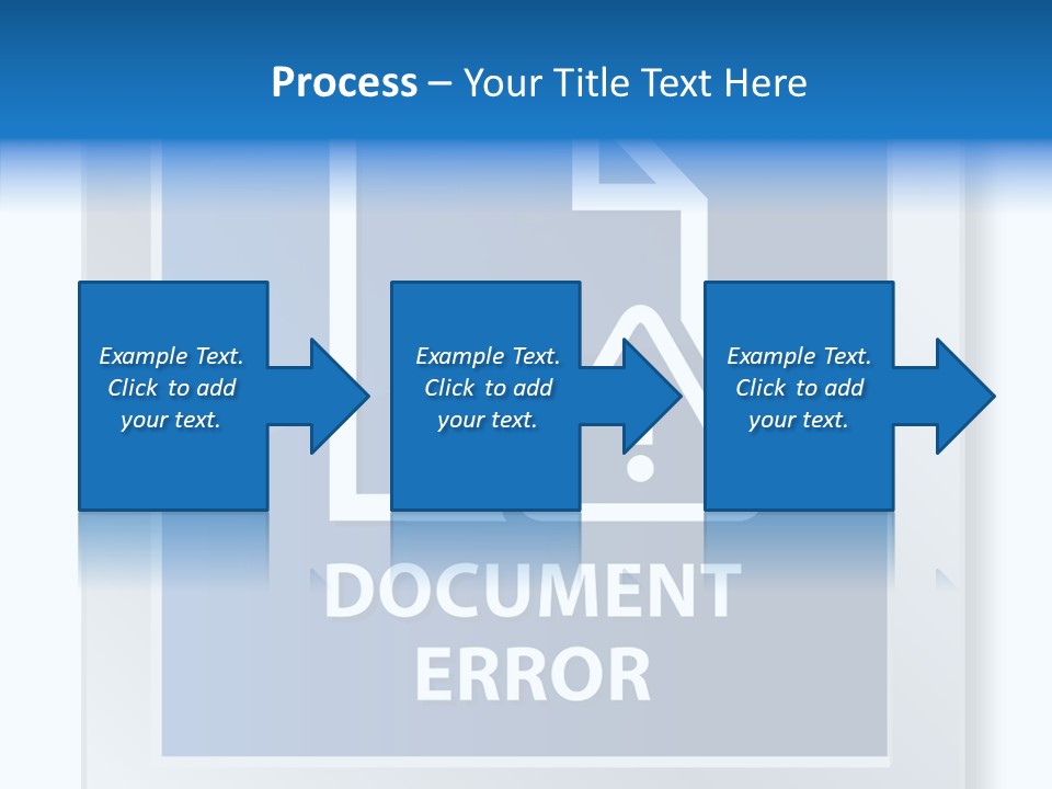 Error Development Process PowerPoint Template