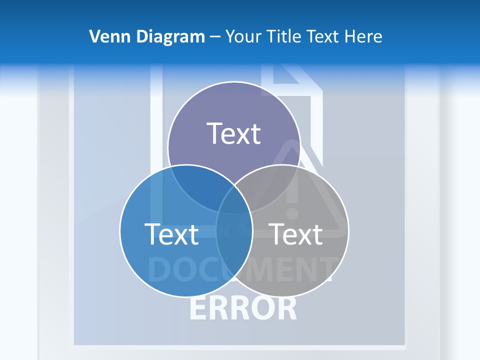 Error Development Process PowerPoint Template
