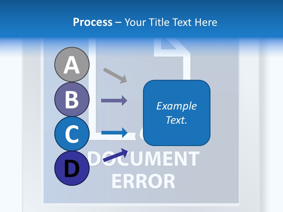 Error Development Process PowerPoint Template