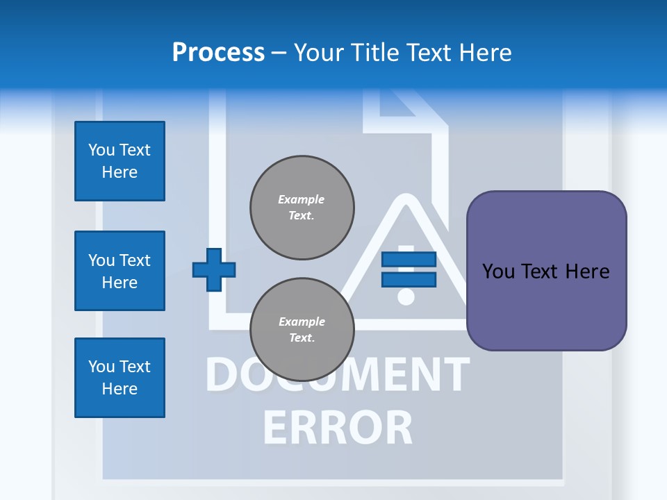 Error Development Process PowerPoint Template